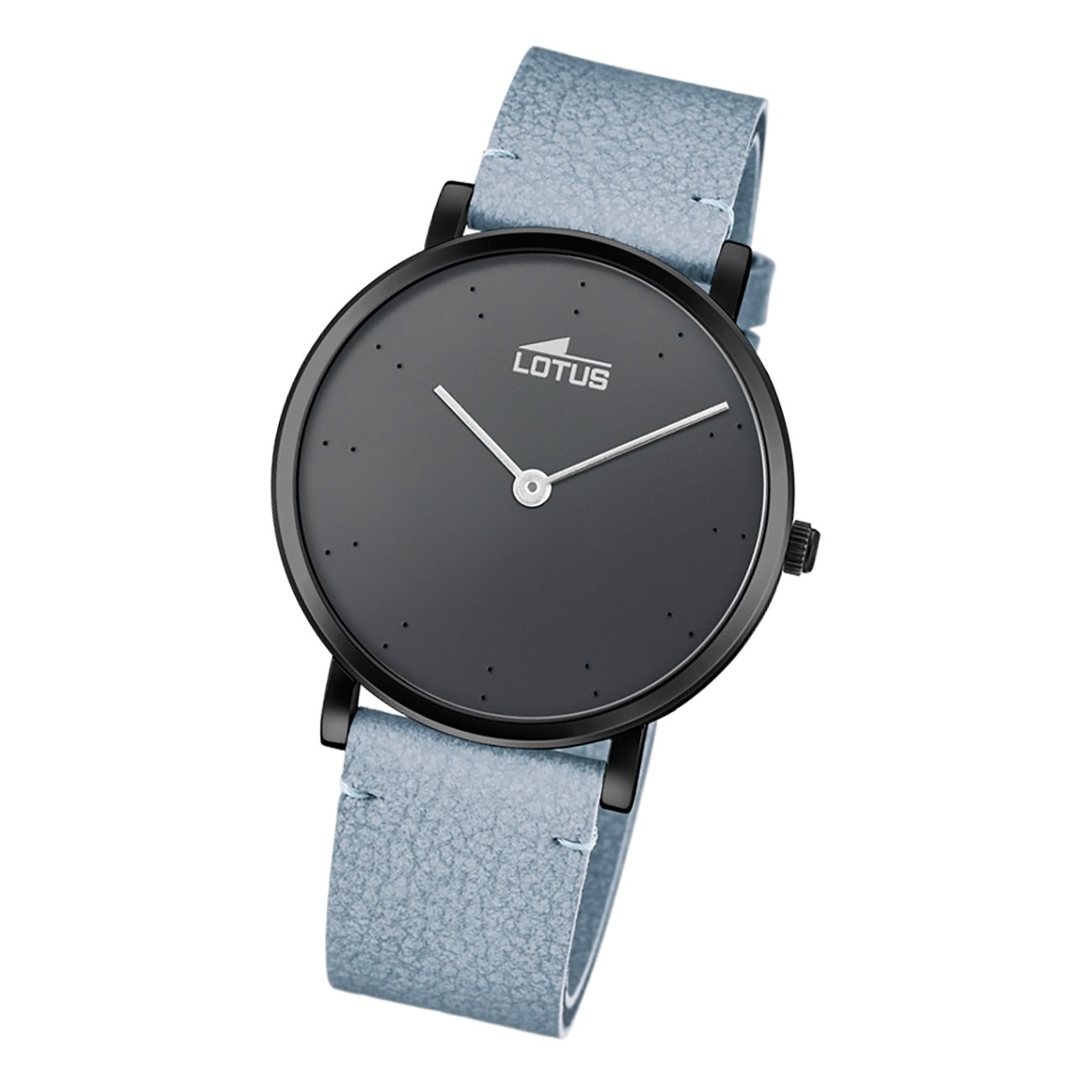 Lotus Damen Armbanduhr Minimalist 18780/3 Analog Leder blau UL18780/3