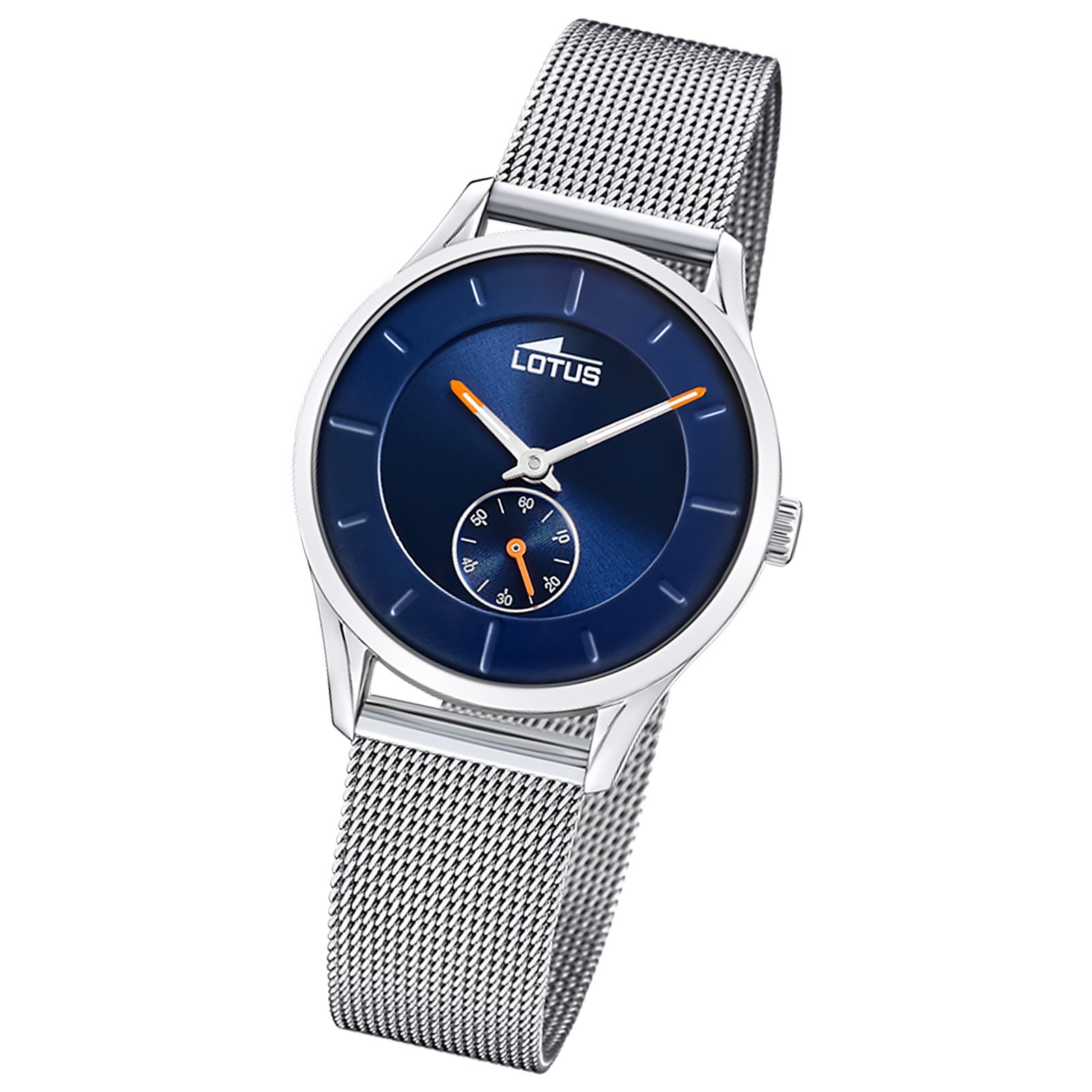 Lotus Damenuhr Minimalist Armbanduhr Edelstahl silber UL18818/1