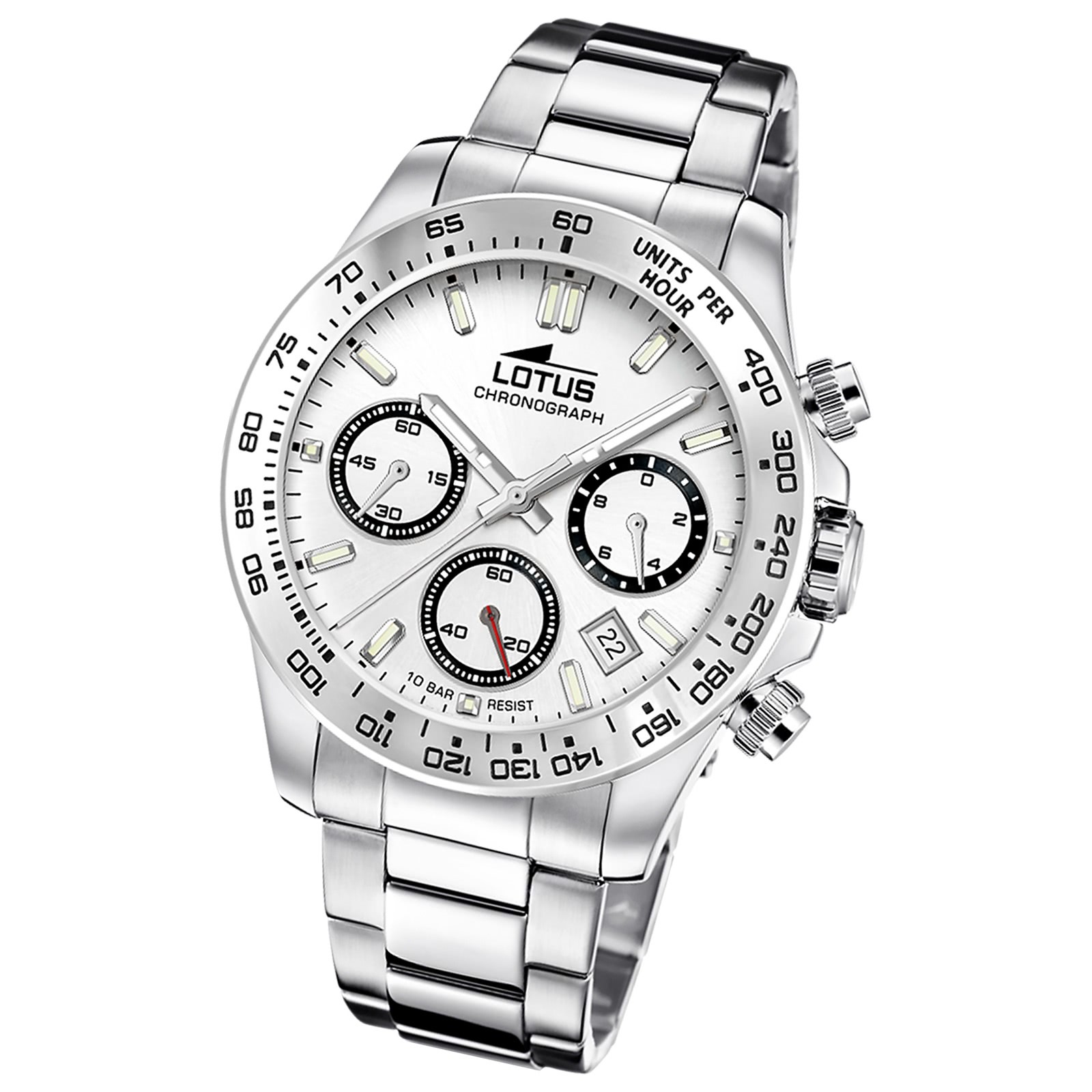 Lotus Herrenuhr Edelstahl silber Lotus Classic Armbanduhr UL18912/1