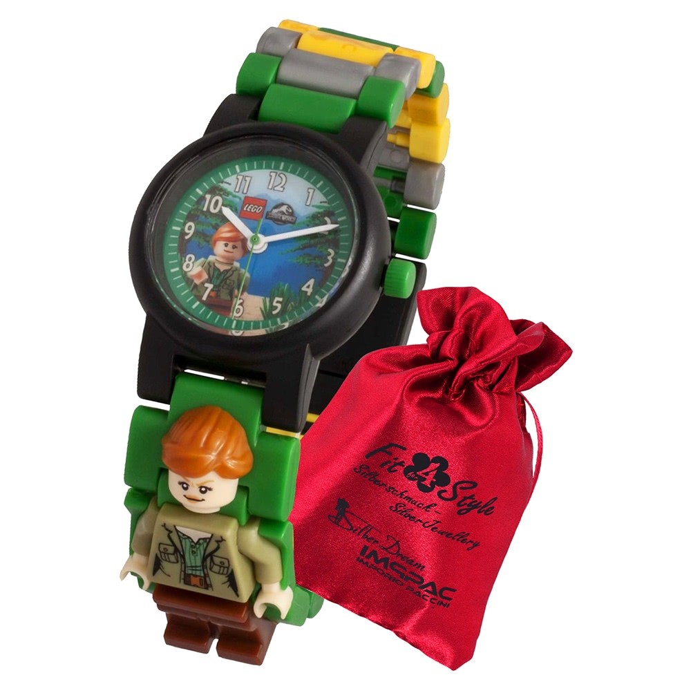 LEGO Jurassic World Claire 8021278 Quarz Kinder-Uhr mit Säckchen ULE8021278