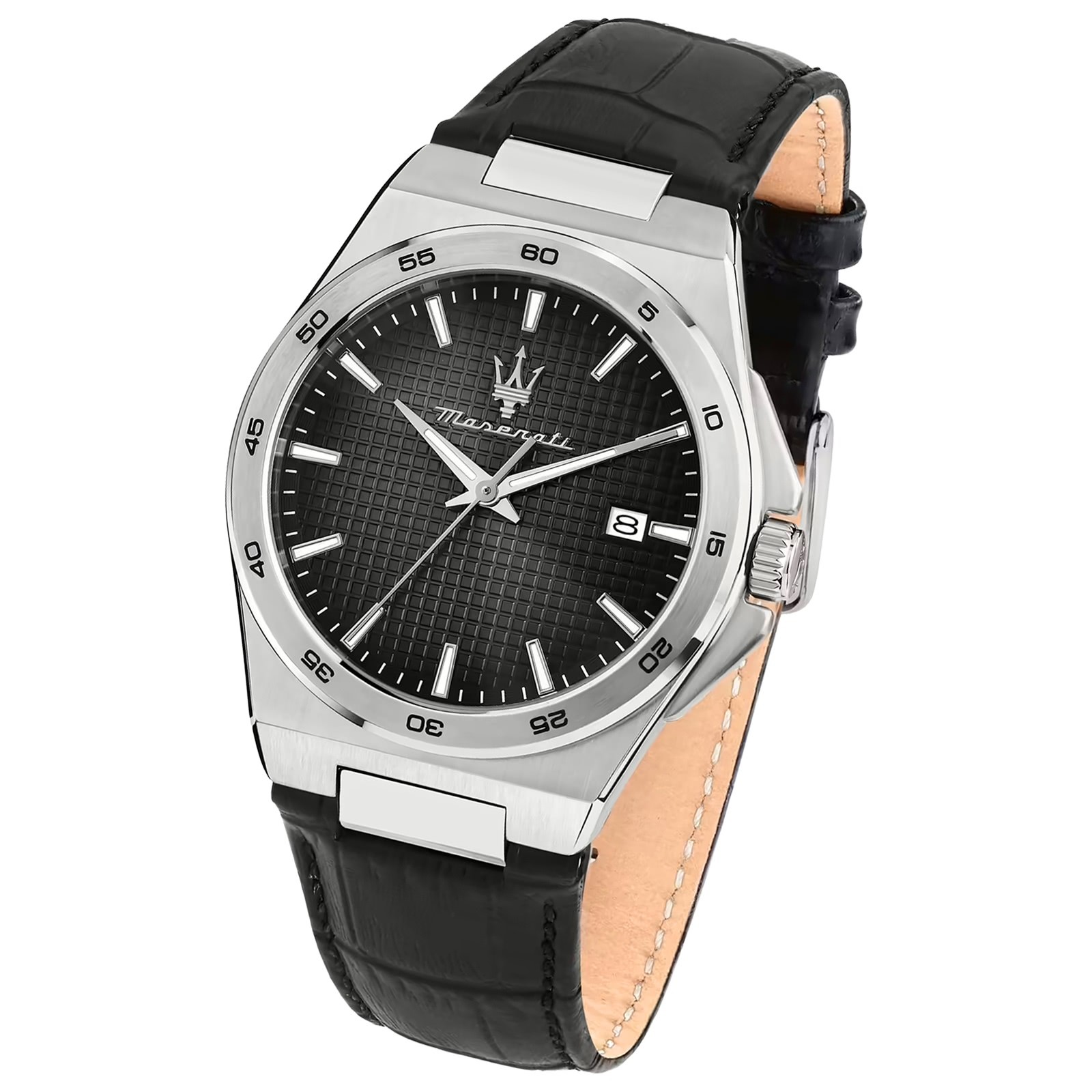 Maserati Herrenuhr Traguardo Chrono Edelstahl schwarz UMAR8873612050 UMAR8851153003