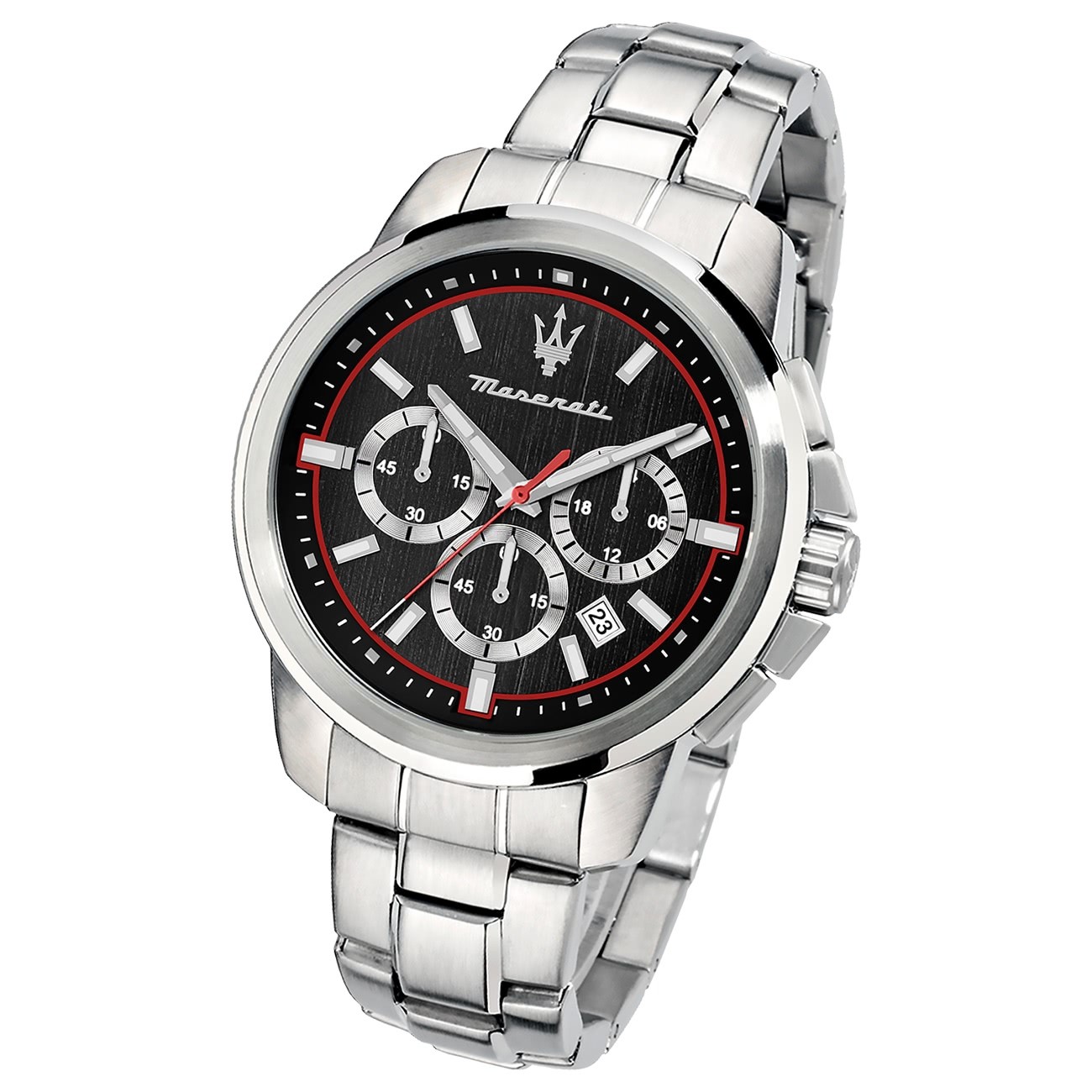 Maserati Herren Armbanduhr SUCCESSO Chrono Edelstahl UMAR8873621009