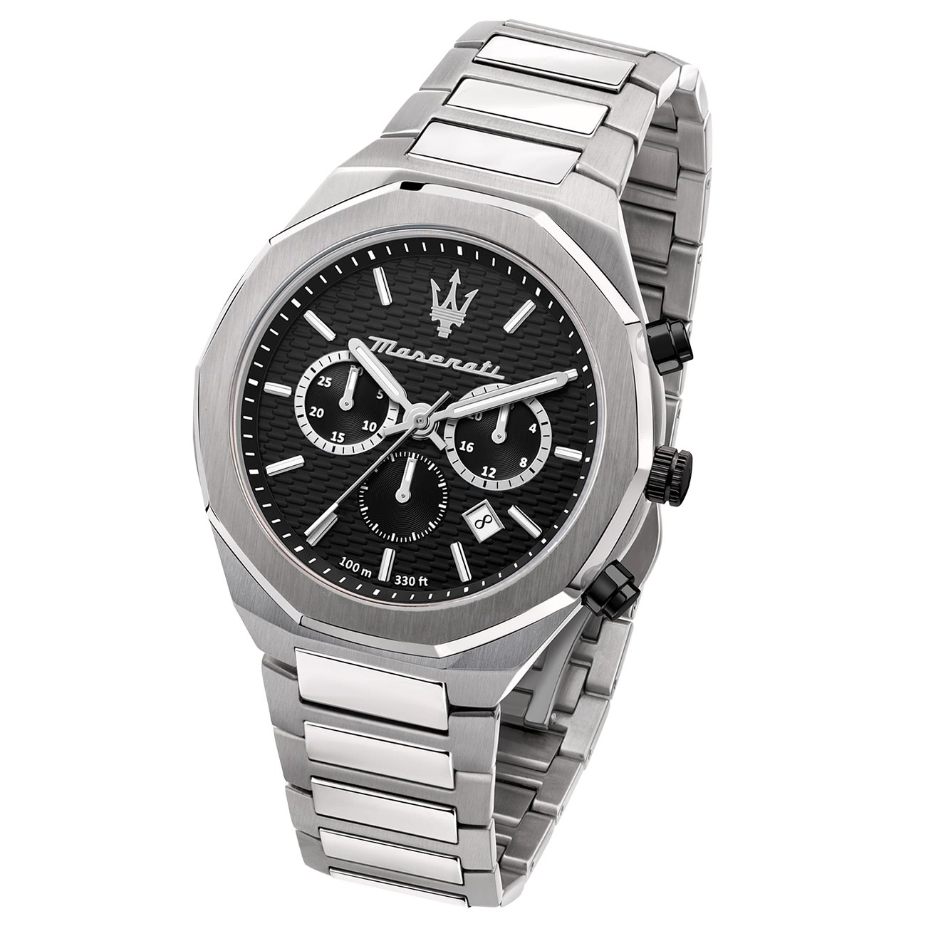Maserati Herren Armbanduhr STILE Chrono Edelstahl UMAR8873642004