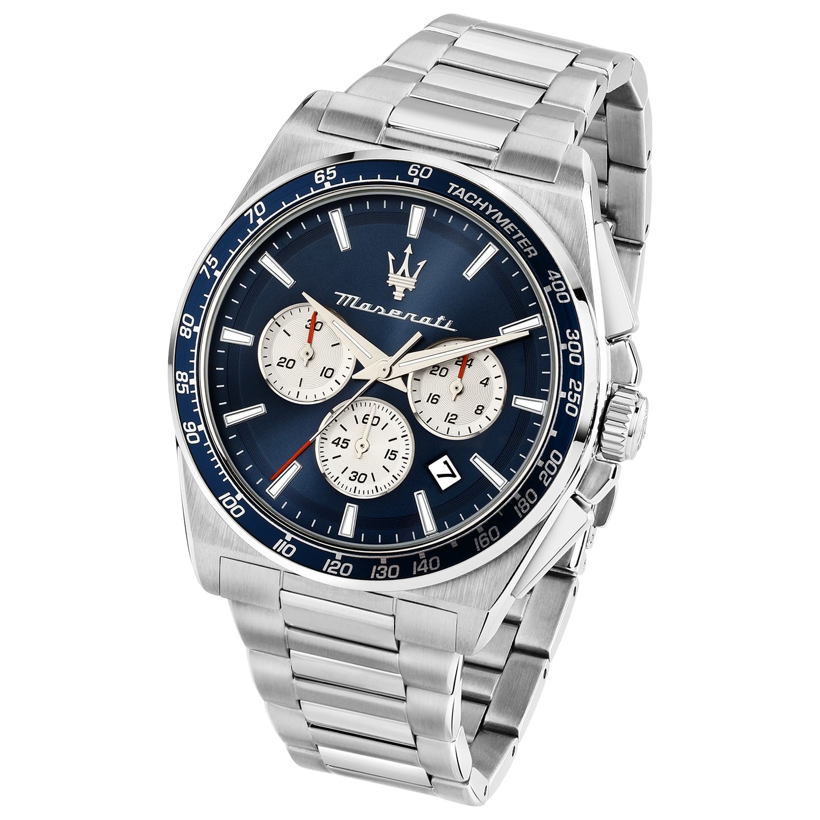 Maserati Herrenuhr Traguardo Chrono Edelstahl schwarz UMAR8873612050 UMAR8873652005