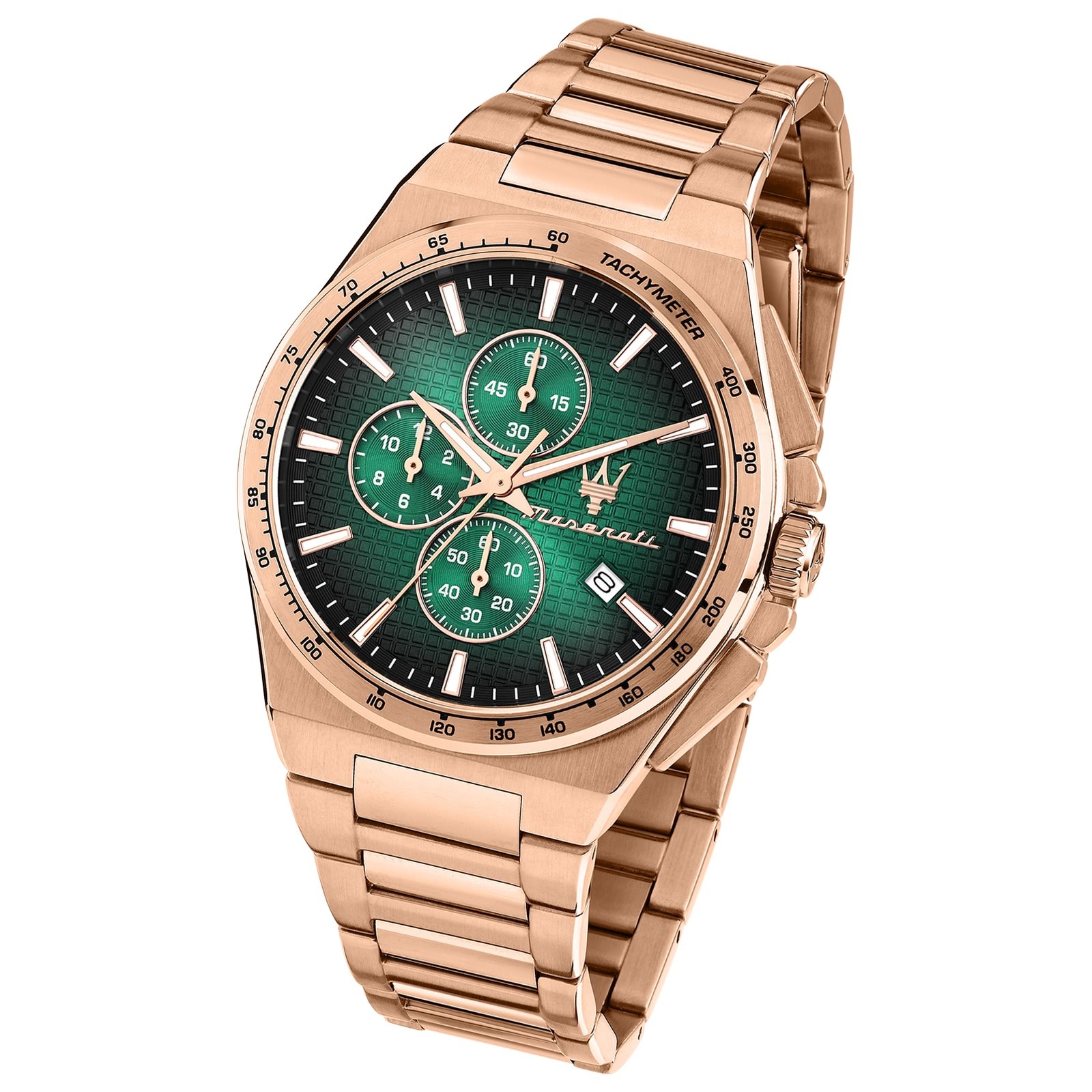 Maserati Herrenuhr Traguardo Chrono Edelstahl schwarz UMAR8873612050 UMAR8873653001
