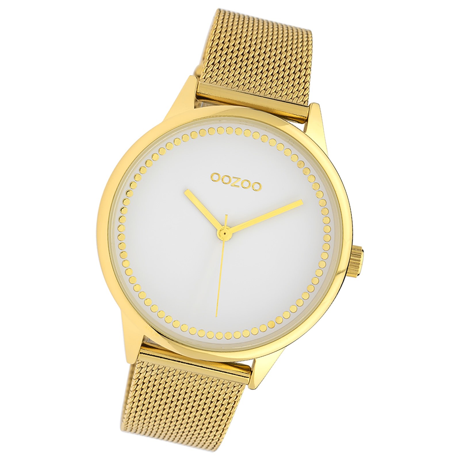Oozoo Damen Armbanduhr Timepieces C10092 Quarz Edelstahl gold UOC10092