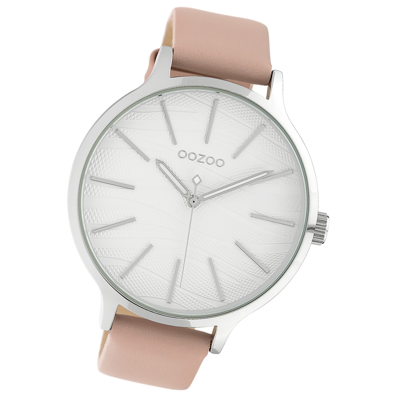 Oozoo Damen Armbanduhr Timepieces Analog Leder rosa UOC10122
