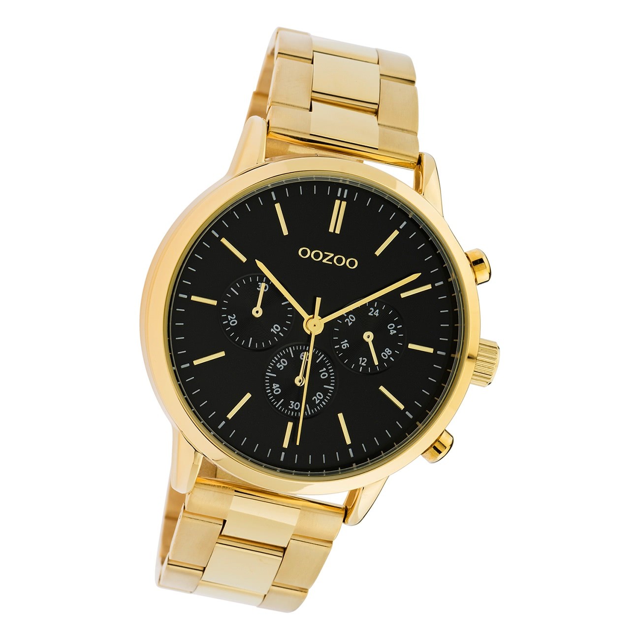 Oozoo Herren Armbanduhr Timepieces C10548 Analog Edelstahl gold UOC10548
