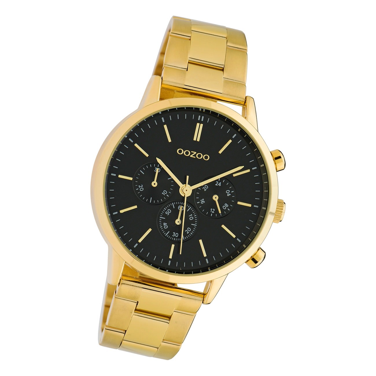 Oozoo Damen Armbanduhr Timepieces C10563 Analog Edelstahl gold UOC10563