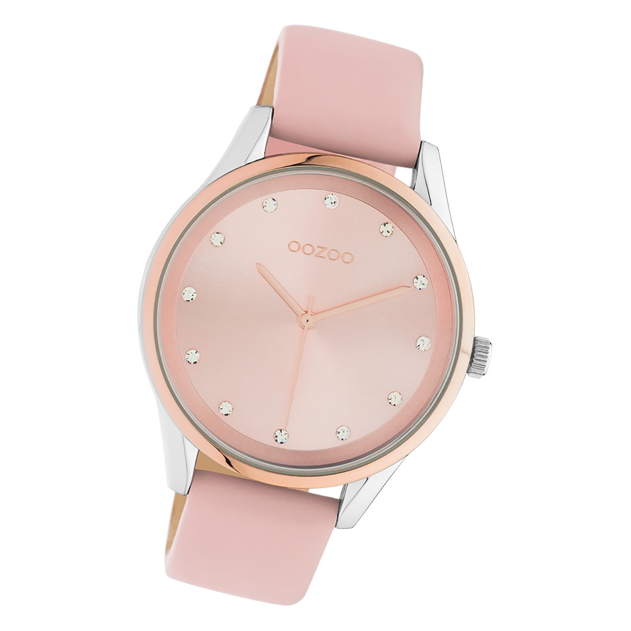 Oozoo Damen Armbanduhr Timepieces C10951 Analog Leder rosa UOC10951