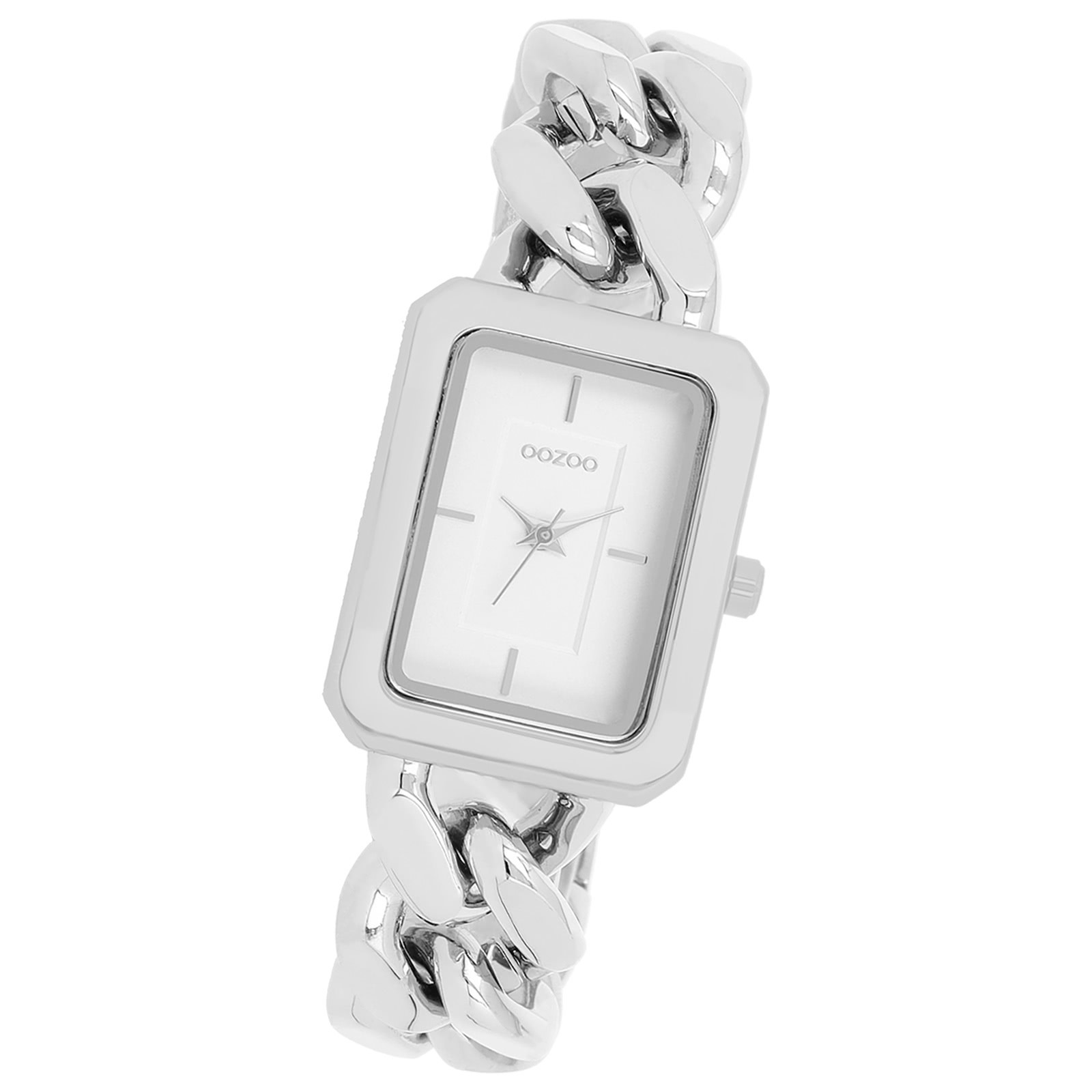 Oozoo Damen Armbanduhr Timepieces Analog Metall silber UOC11270