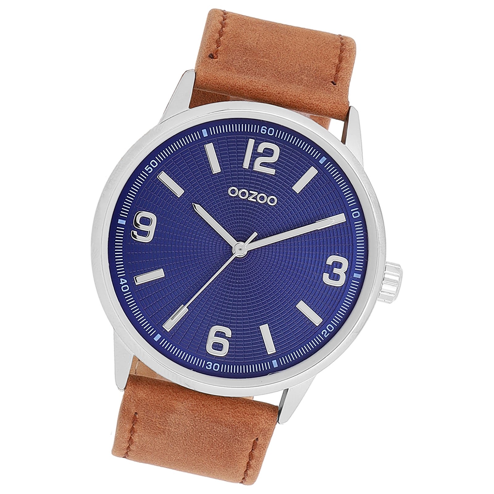 Oozoo Unisex Armbanduhr Timepieces Analog Lederband braun UOC11501
