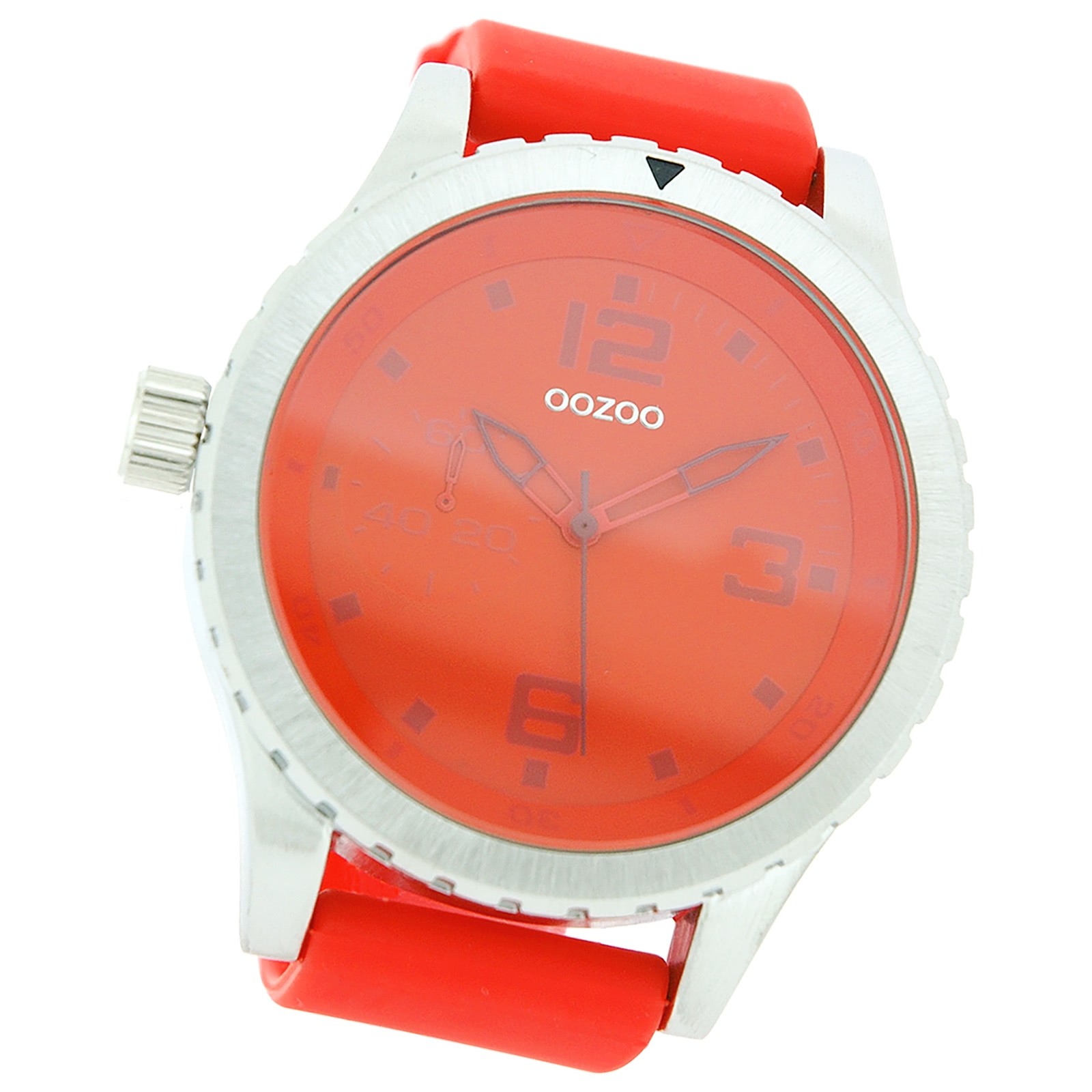 Oozoo Unisex Armbanduhr Vintage Series Analog Kautschuk orange UOC3670A