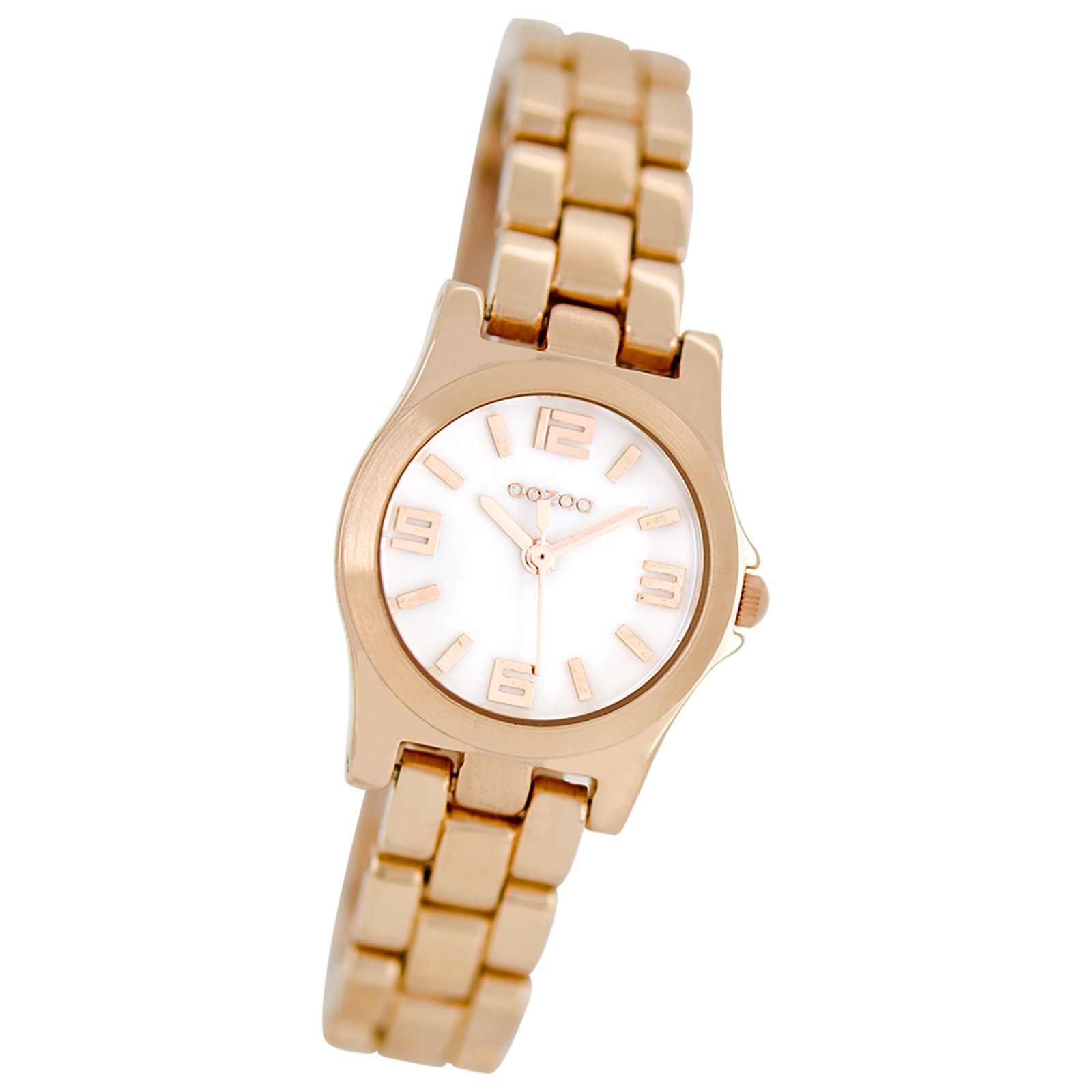 Oozoo Damen Armbanduhr Timepieces Analog Metall rosegold UOC6222A