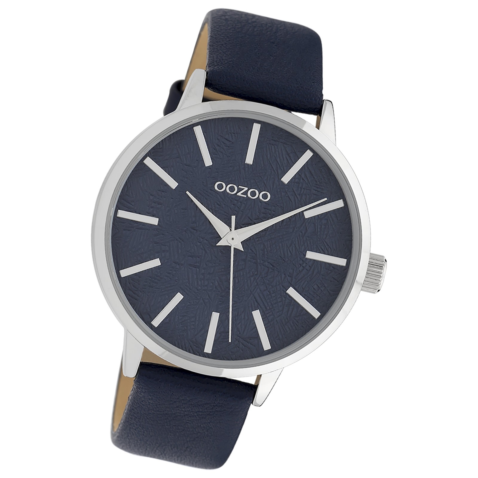 Oozoo Damen Armbanduhr Timepieces C9753 Analog Leder dunkelblau UOC9753