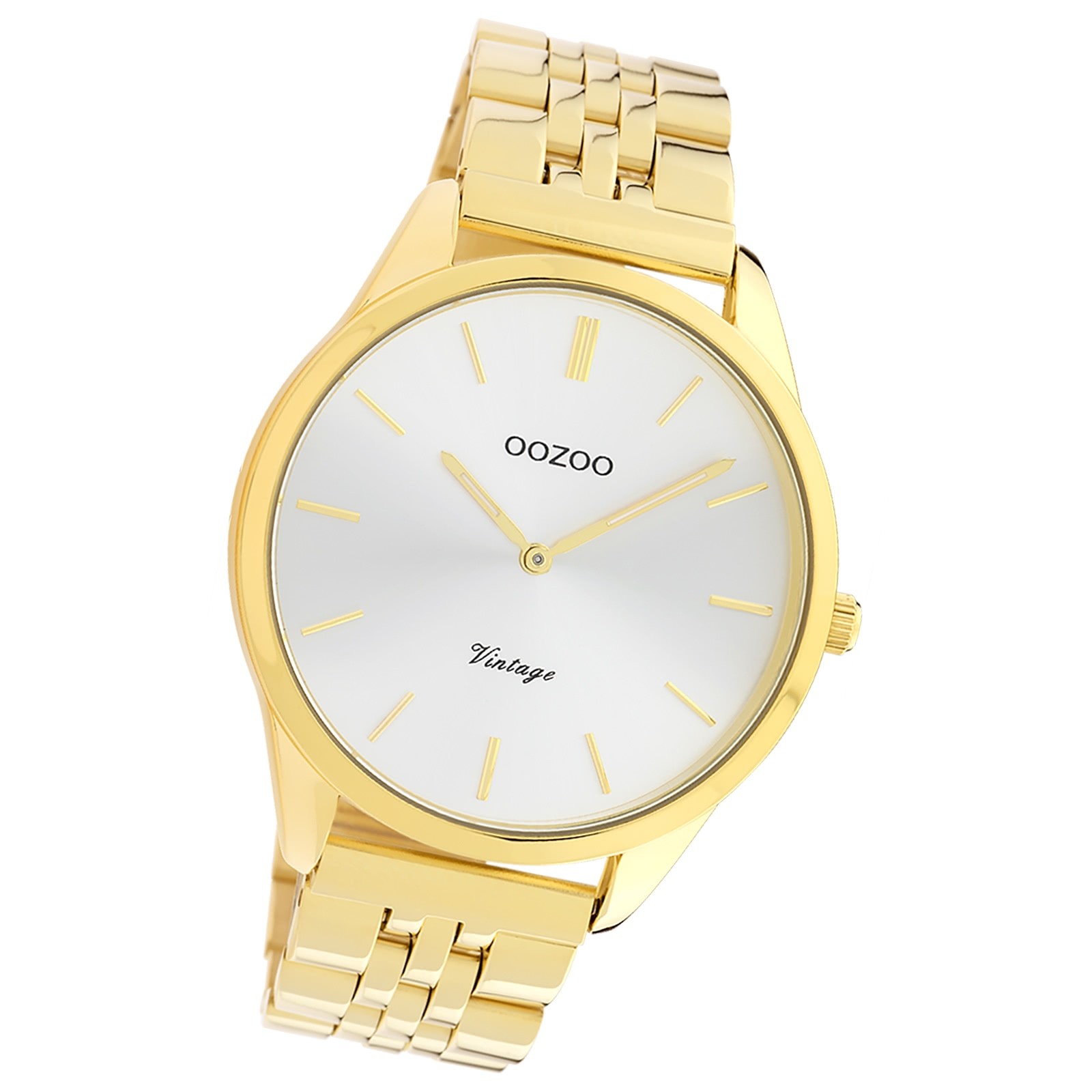 Oozoo Damen Armbanduhr Timepieces Analog Metall gold UOC9986A