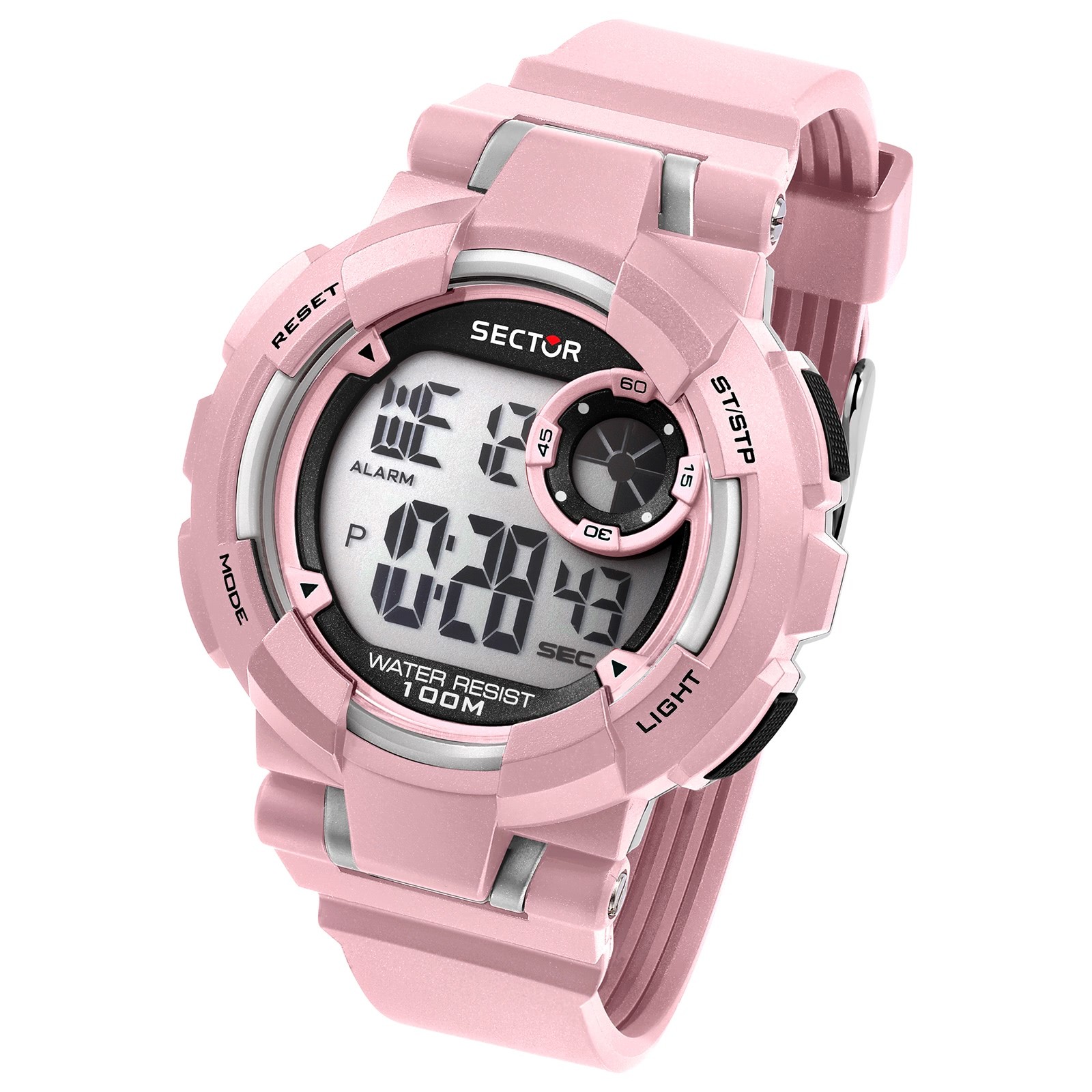 Sector Herren Armbanduhr Digital PURarmband rosa USE51283004