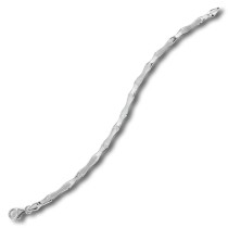 Balia Damen Armband 925 Silber matt und poliert 19,3cm BAA0016SM