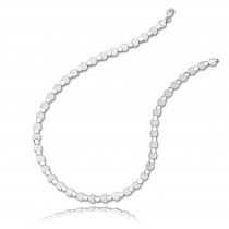 Balia Halskette für Damen matt glanz 925 Silber 44,5cm BAK010S44