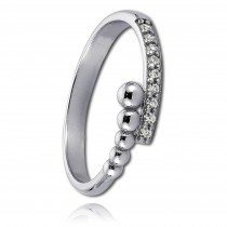 Balia Damen Ring aus 925 Silber mit Zirkonia Gr.56 BAR004W56