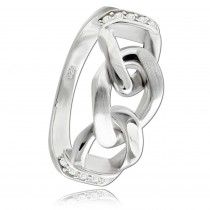 Balia Damen Chain Ring aus 925 Silber Gr.60 BAR027W60