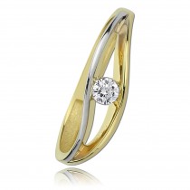 Balia Damen Ring aus 333 Gelbgold mit Zirkonia Gr.56 BGR003G56