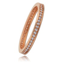 Balia Damen Ring aus 333 Roségold mit Zirkonia Gr.60 BGR010R60