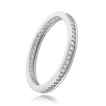 Balia Damen Ring Zirkonia einreihig Weißgold Gr.56 BGR025W56