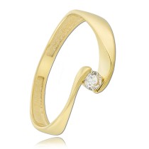 Balia Damen Ring aus 333 Gelbgold mit Zirkonia Gr.56 BGR032G56