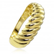 Balia Damen Ring aus 333 Gelbgold Design Gr.58 BGR061G58