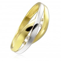 Balia Damen Ring aus 333 Gelbgold mit Zirkonia Gr.56 BGR063T56