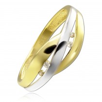 Balia Damen Ring aus 333 Gelbgold mit Zirkonia Gr.58 BGR063T58