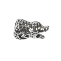 Carlo Biagi Bead Alligator Silber European Beads BBS225