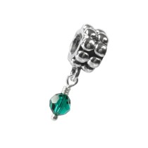 Carlo Biagi Dangle Bead Smaragd European Beads BDBB05