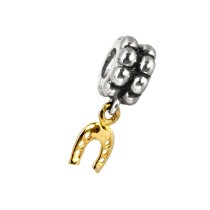 Carlo Biagi Dangle Bead Hufeisen European Beads BDBG03