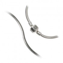 Carlo Biagi 16cm Clip Logo Bead Armband Silber mit extra Clip BRCS16