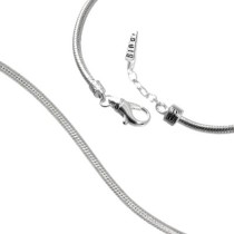 Carlo Biagi 21cm Karabiner Bead Armband Silber mit Extra Clip 925 BRLEX21