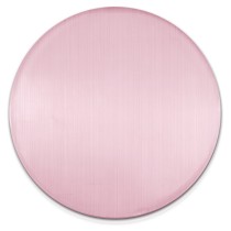 Amello Coin Cateye Glas 30mm rosa für Coinsfassung Edelstahlschmuck ESC707A