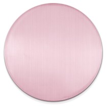 Amello Coin Cateye Glas 30mm rosa für Coinsfassung Edelstahlschmuck ESC707A