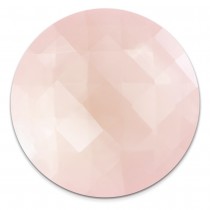 Amello Coin Acryl 30mm rosa für Coinsfassung Edelstahlschmuck ESC708A