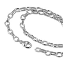 SilberDream Sterling Silber Charm Halskette 70cm FC0024