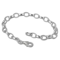 SilberDream 925 Silber Charm Bettelarmband Fußkette 28cm FC0111