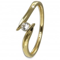 GoldDream Gold Ring Klassik Gr.56 333er Gelbgold GDR553Y56