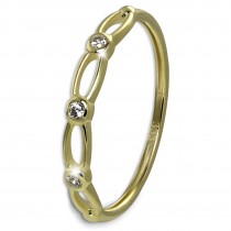 GoldDream Gold Ring Thin Gr.60 333er Gelbgold GDR554Y60