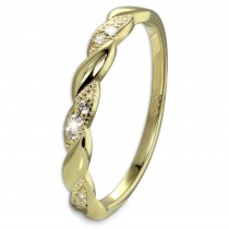 GoldDream Gold Ring Wave Gr.60 333er Gelbgold GDR555Y60