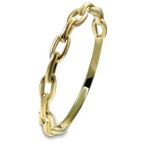 GoldDream zarter Gold Ring Chain Gr.62 333er Gelbgold Damen GDR561Y62