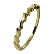 GoldDream zarter Gold Ring Wave Gr.56 333er Gelbgold Damen GDR562Y56