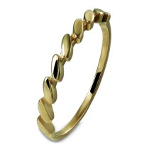 GoldDream zarter Gold Ring Wave Gr.58 333er Gelbgold Damen GDR562Y58
