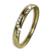 GoldDream Gold Ring Glamour Gr.54 333er Zirkonia Gelbgold Damen GDR567Y54