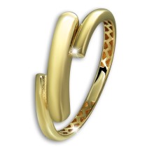 GoldDream Gold Ring Style Gr.60 333er Gelbgold Damen GDR571Y60